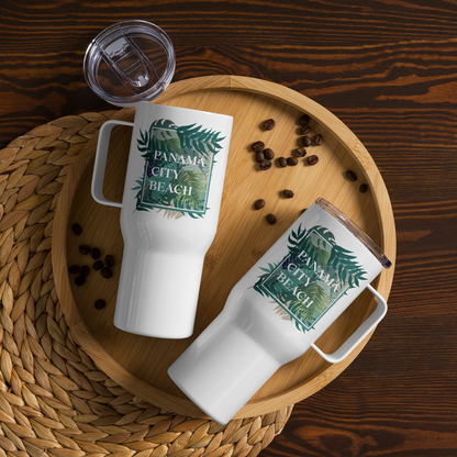 Tropical Canopy: Panama City Beach Travel Mug