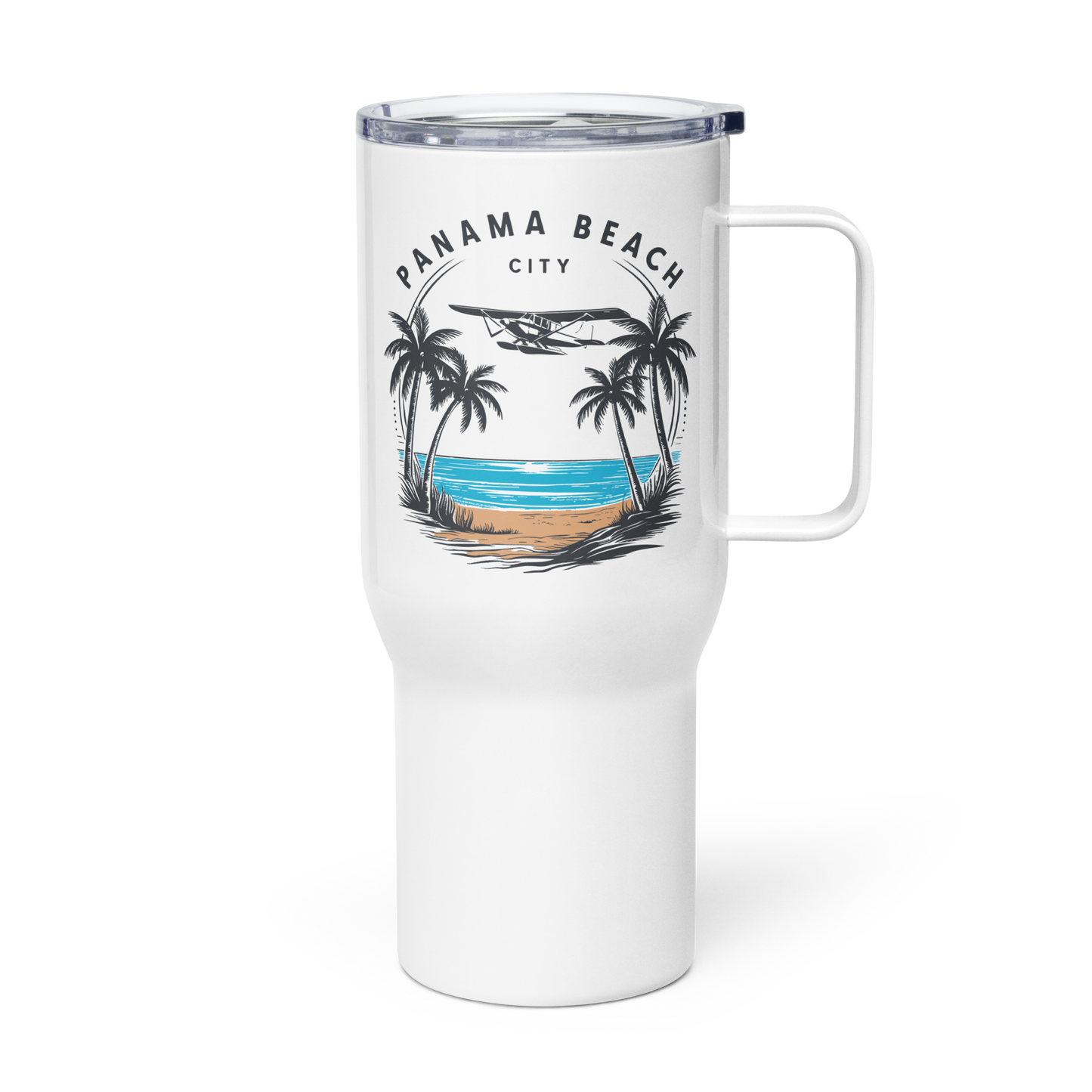 Skyline to Shoreline: Panama City Beach Travel Mug