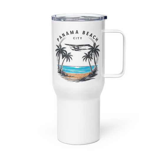 Skyline to Shoreline: Panama City Beach Travel Mug