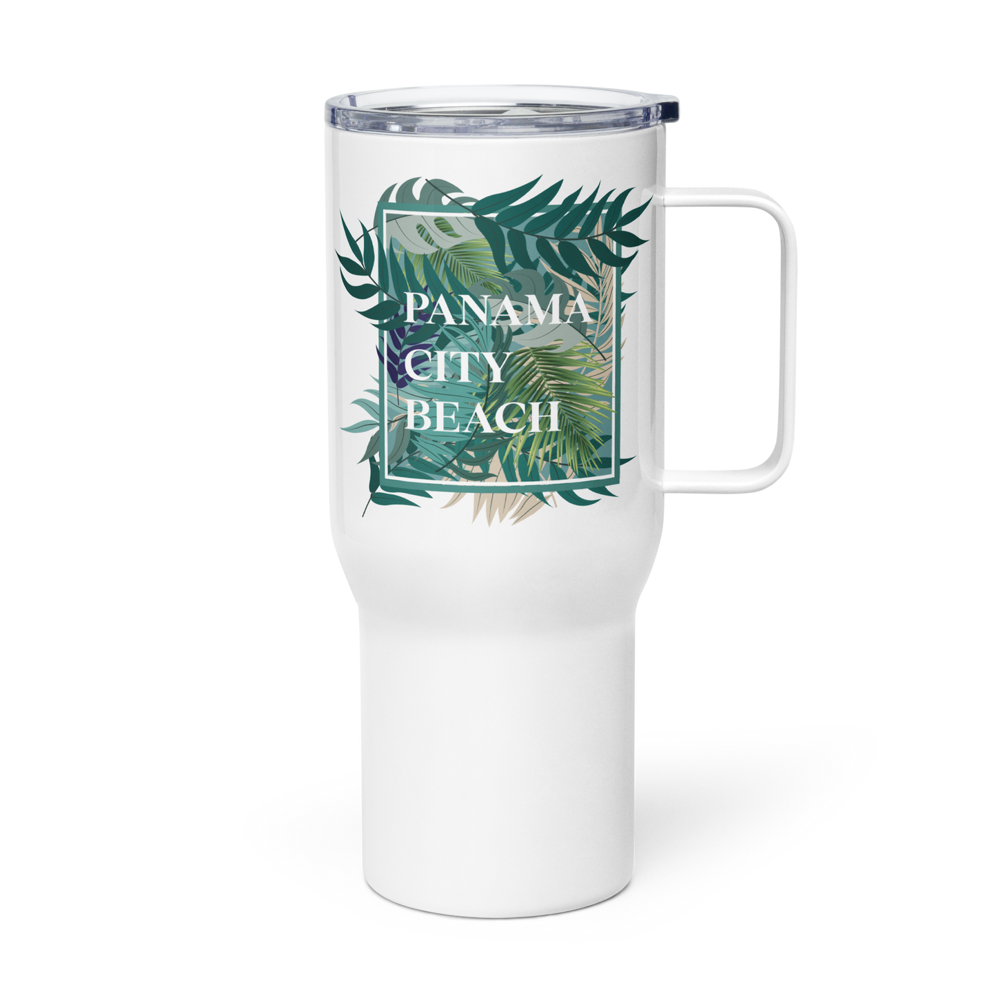 Tropical Canopy: Panama City Beach Travel Mug