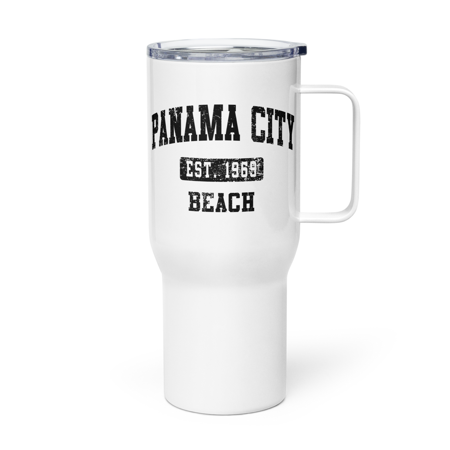 Vintage Vibes: Panama City Beach Est. 1969 Mug with Handle