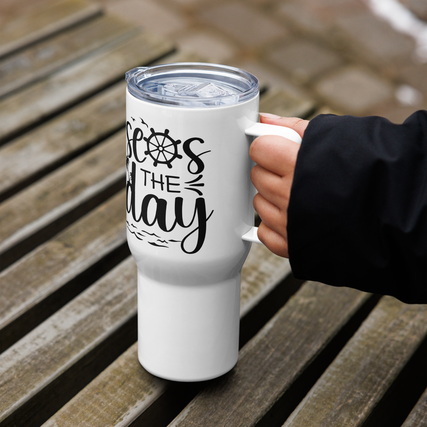Seas the Day Travel Mug