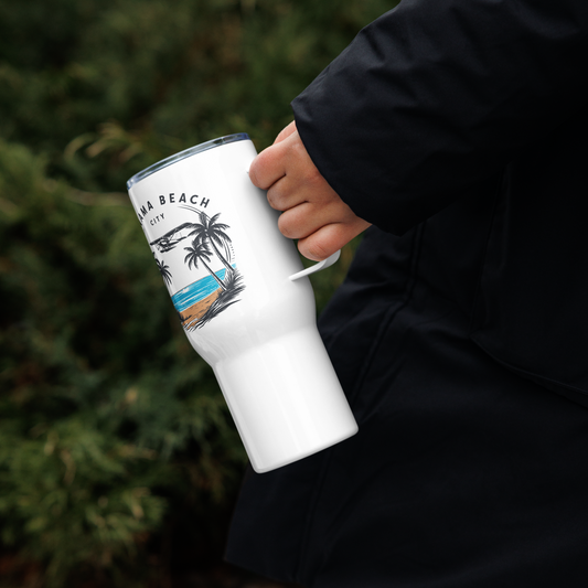 Skyline to Shoreline: Panama City Beach Travel Mug
