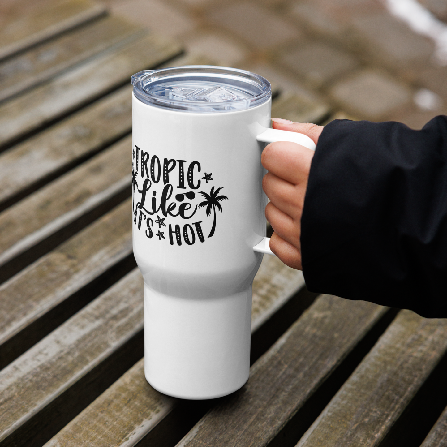 Tropic Lilee Travel Mug