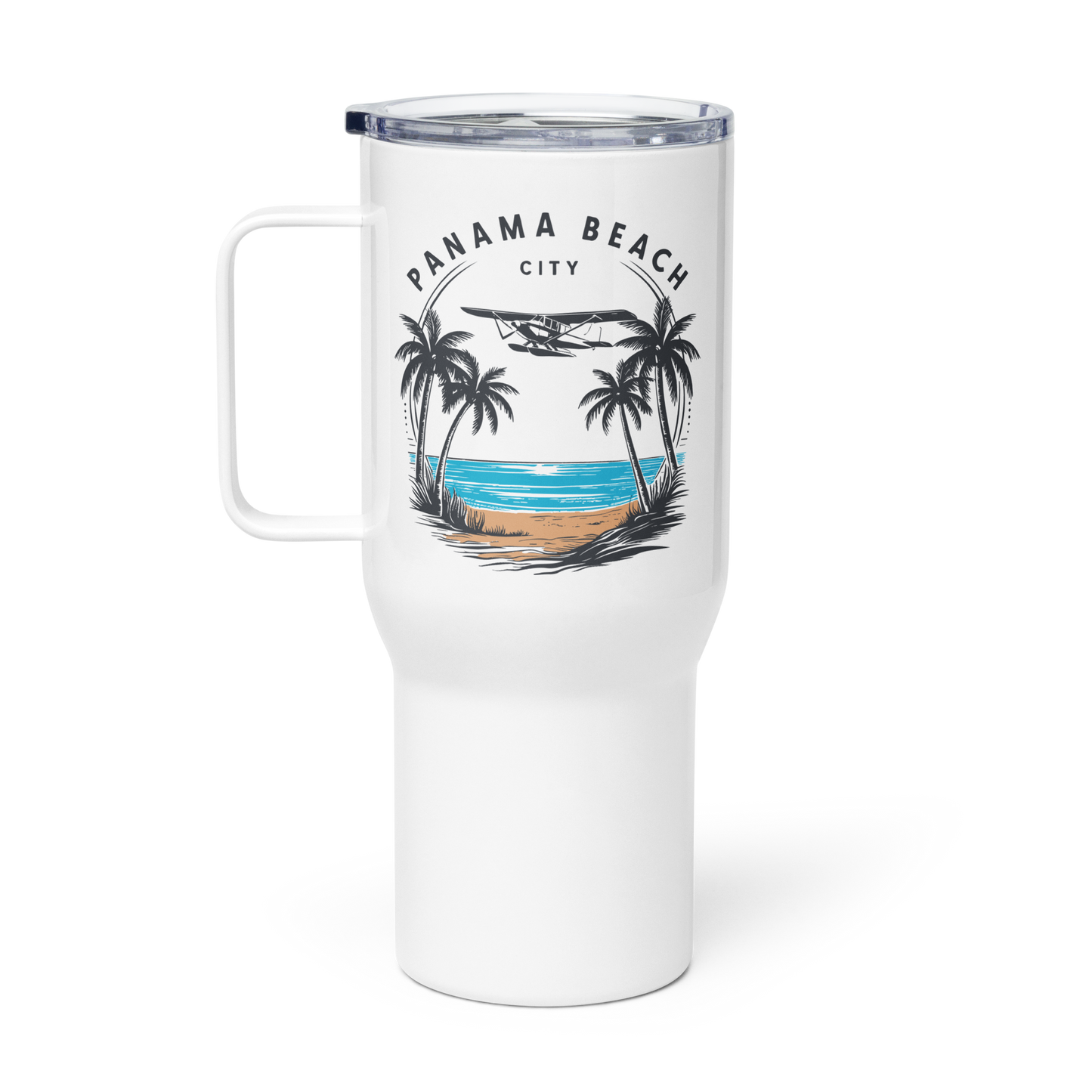 Skyline to Shoreline: Panama City Beach Travel Mug