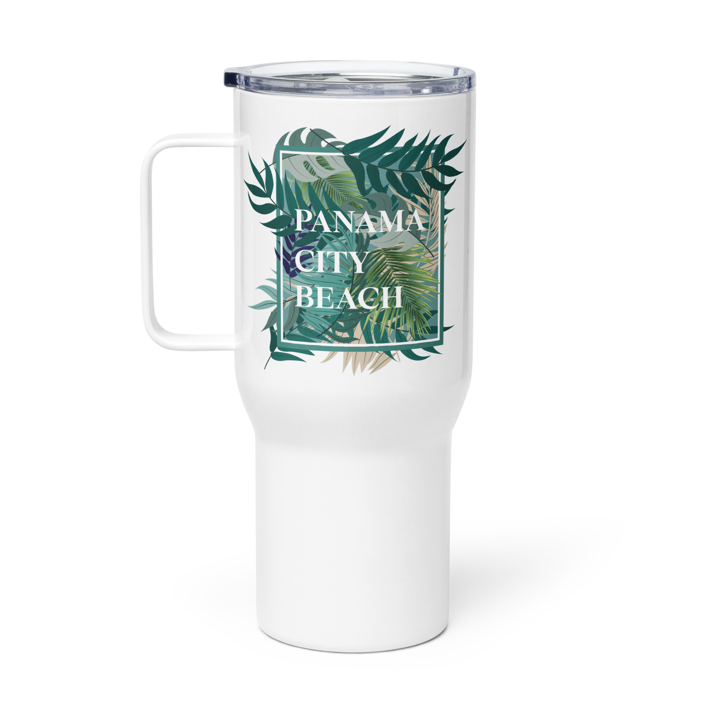 Tropical Canopy: Panama City Beach Travel Mug