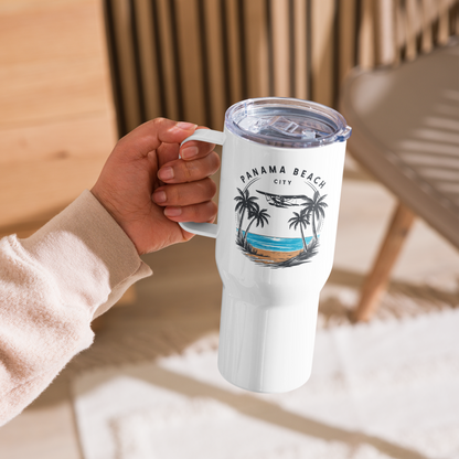 Skyline to Shoreline: Panama City Beach Travel Mug