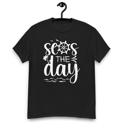 Seas The Day Tees ( Black )
