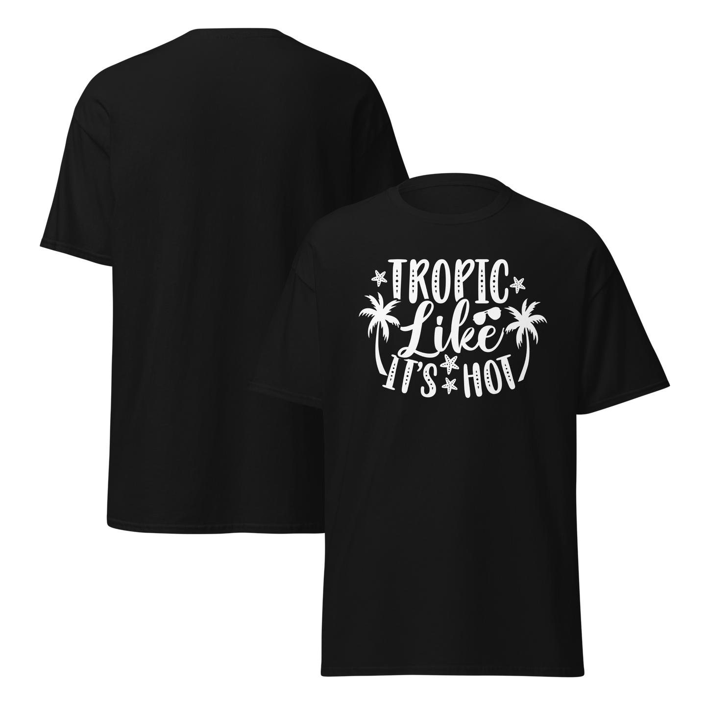 Tropic Lilee Tee (Black)