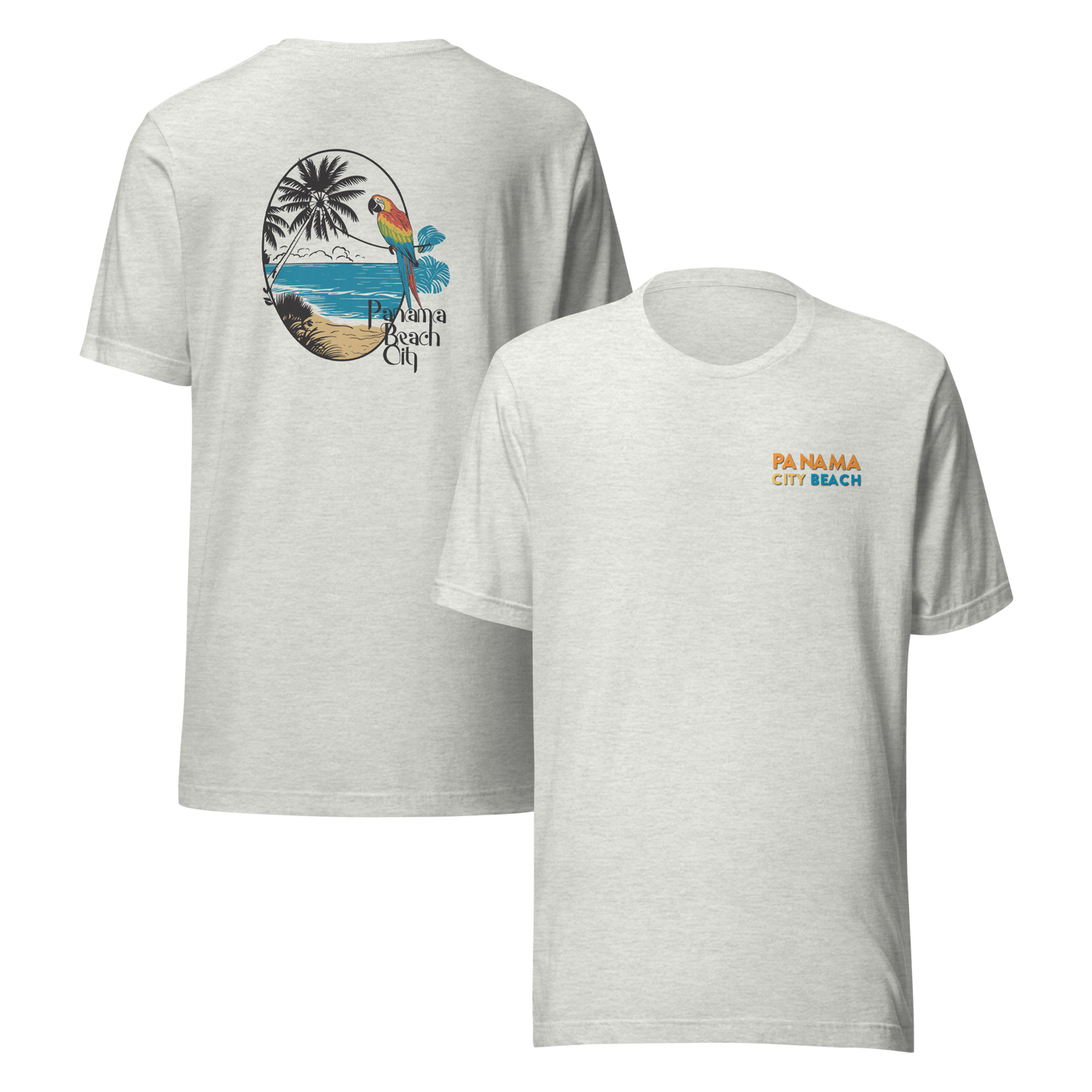 Parrot Perch: Panama City Beach Unisex Tee