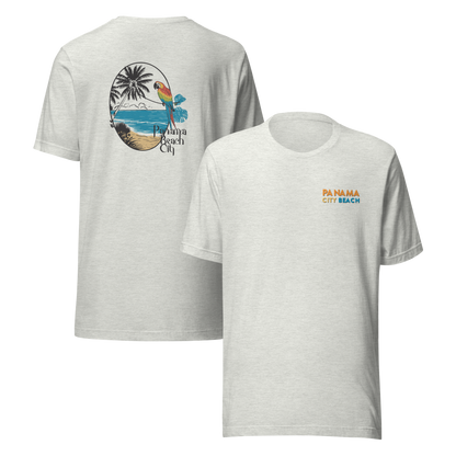 Parrot Perch: Panama City Beach Unisex Tee
