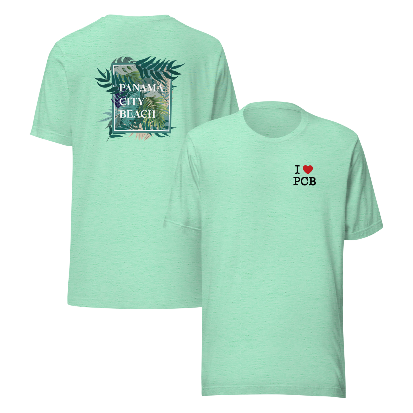 Tropical Canopy: I Love PCB Unisex Tee