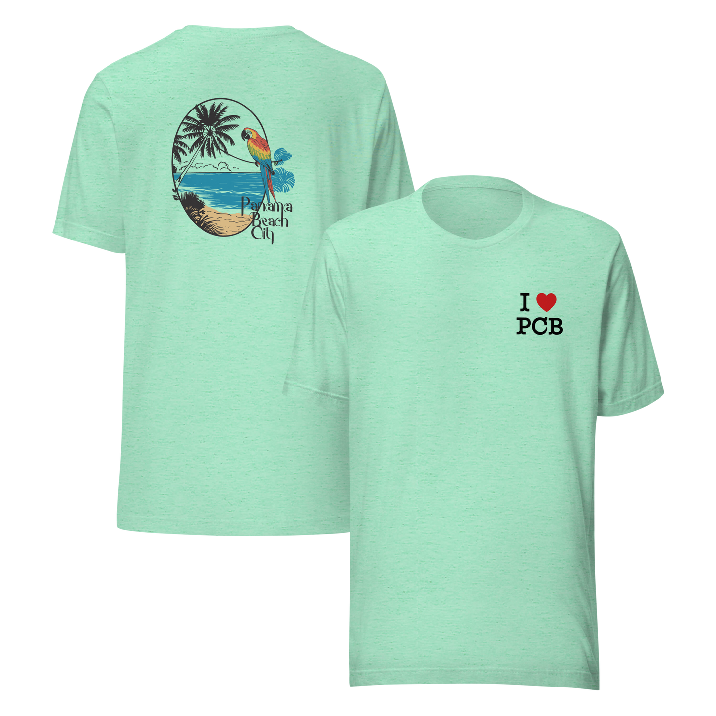 Parrot Perch: I Love PCB Unisex Tee