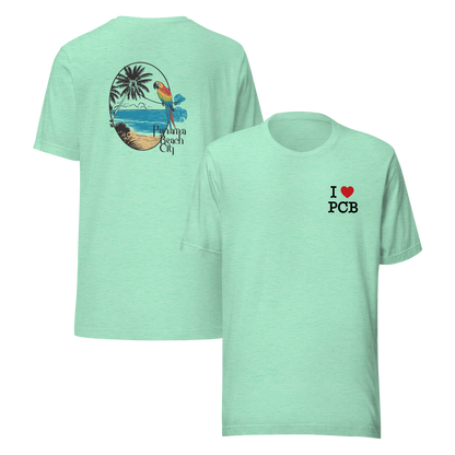 Parrot Perch: I Love PCB Unisex Tee
