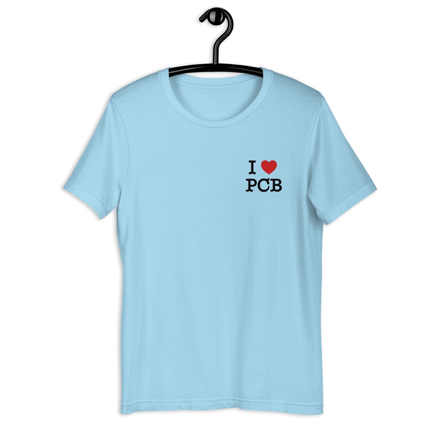 Sunset Splash: I Love PCB Unisex Tee