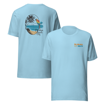 Parrot Perch: Panama City Beach Unisex Tee