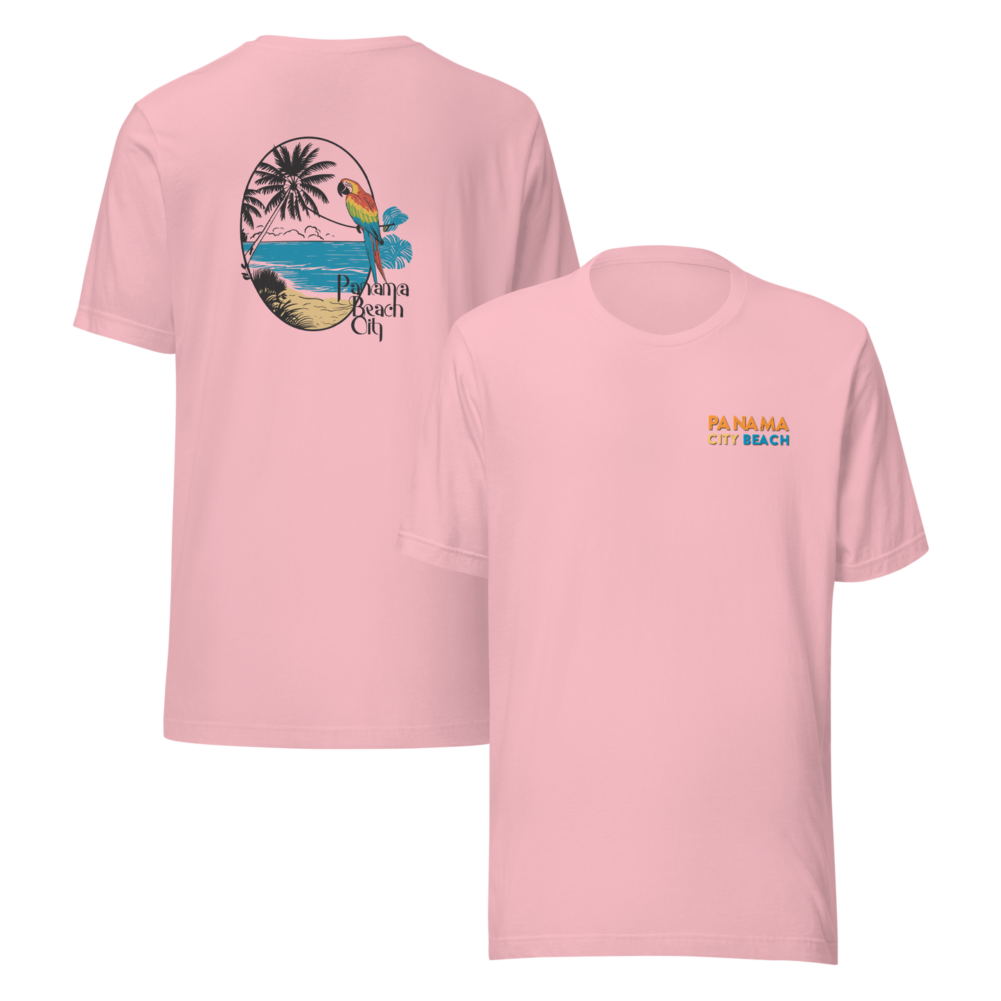 Parrot Perch: Panama City Beach Unisex Tee