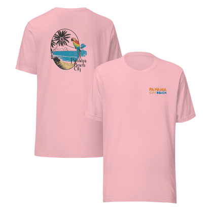 Parrot Perch: Panama City Beach Unisex Tee