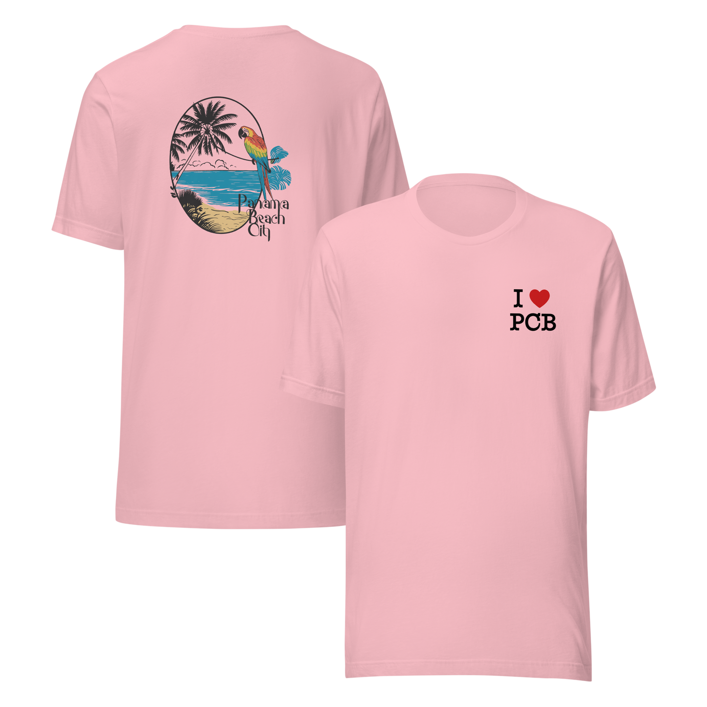 Parrot Perch: I Love PCB Unisex Tee