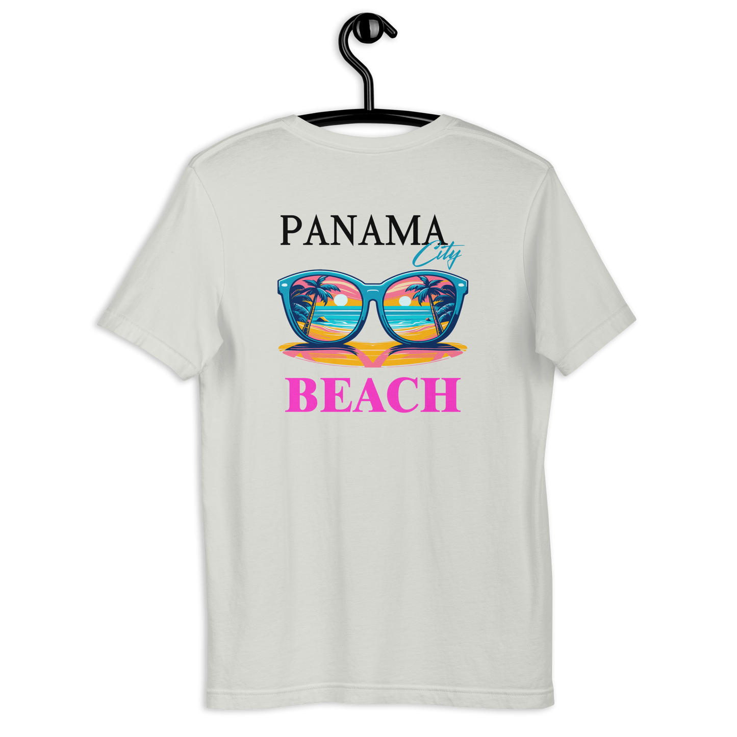 Beach View Shades: Panama City Beach Unisex Tee