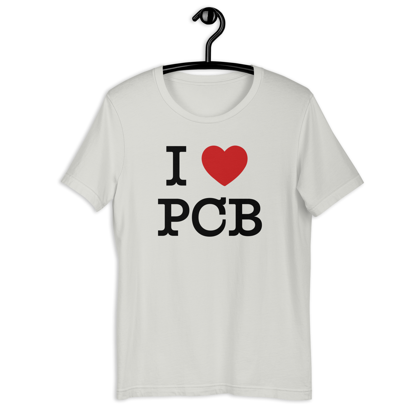 I Love PCB Front Design Unisex Tee