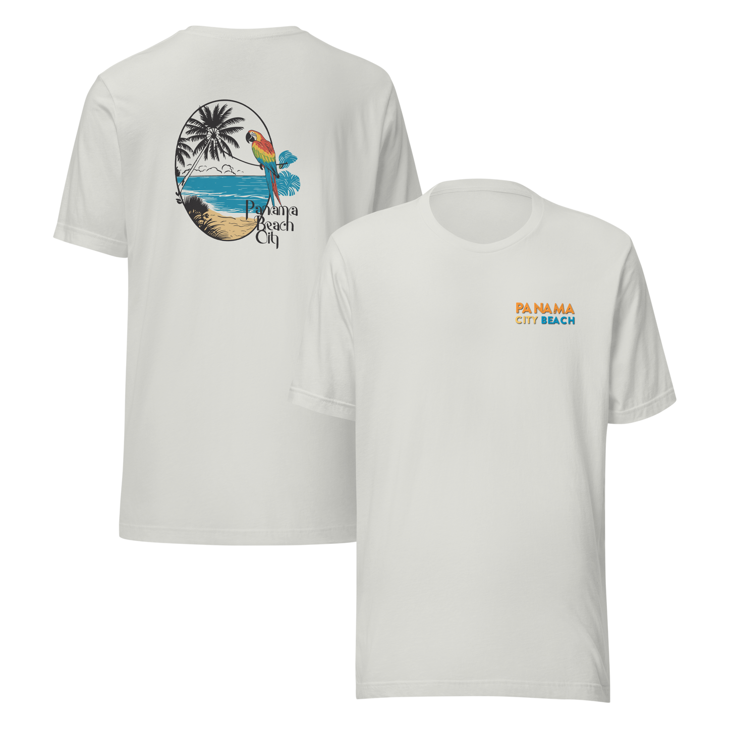 Parrot Perch: Panama City Beach Unisex Tee