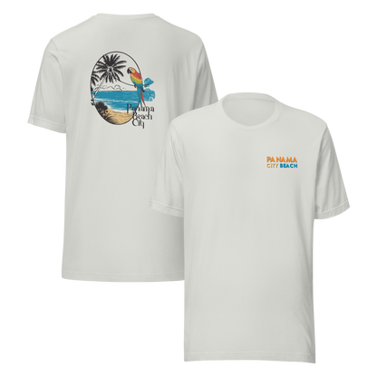 Parrot Perch: Panama City Beach Unisex Tee