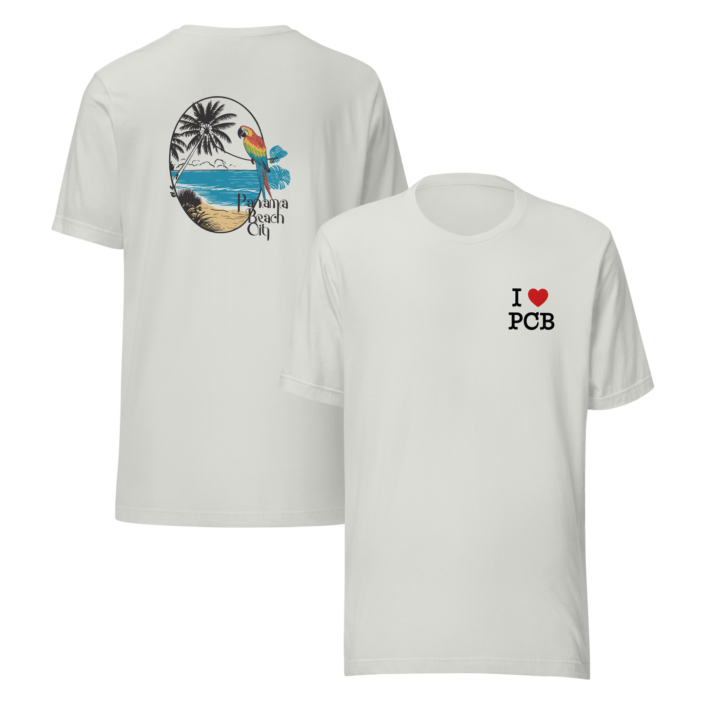 Parrot Perch: I Love PCB Unisex Tee