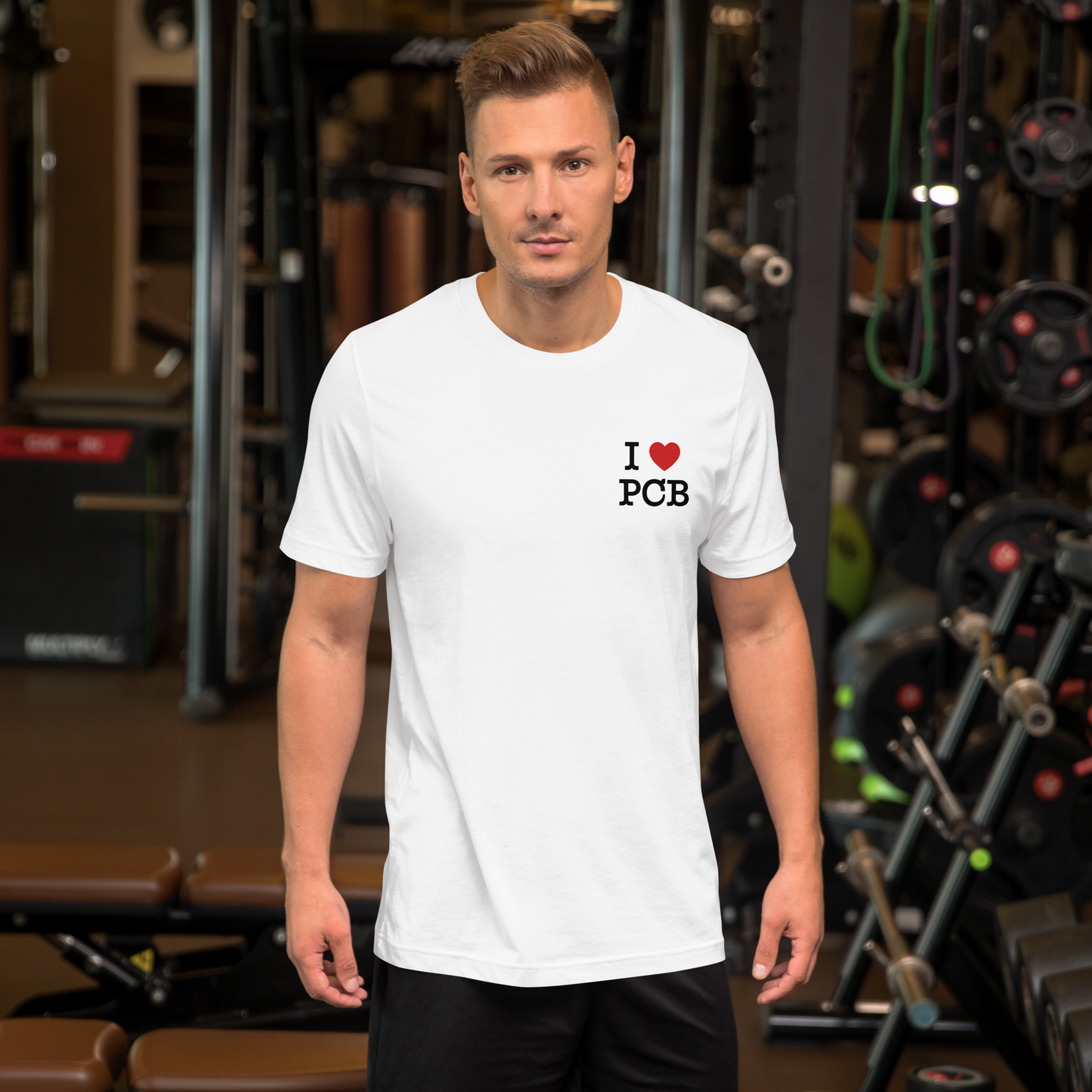 Parrot Perch: I Love PCB Unisex Tee