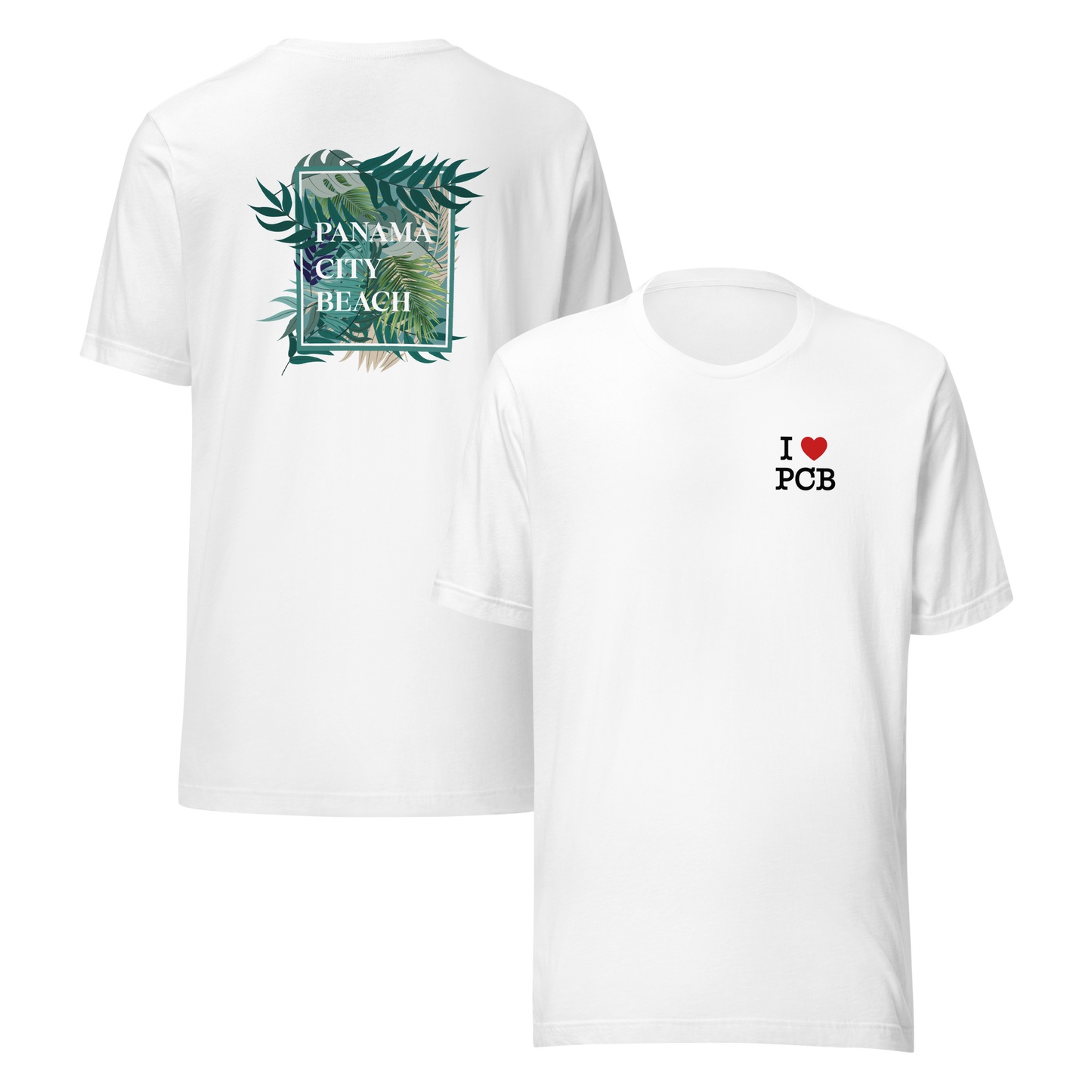 Tropical Canopy: I Love PCB Unisex Tee