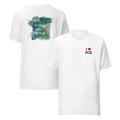 Tropical Canopy: I Love PCB Unisex Tee