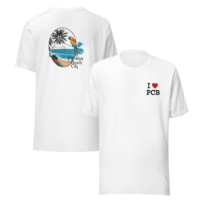 Parrot Perch: I Love PCB Unisex Tee