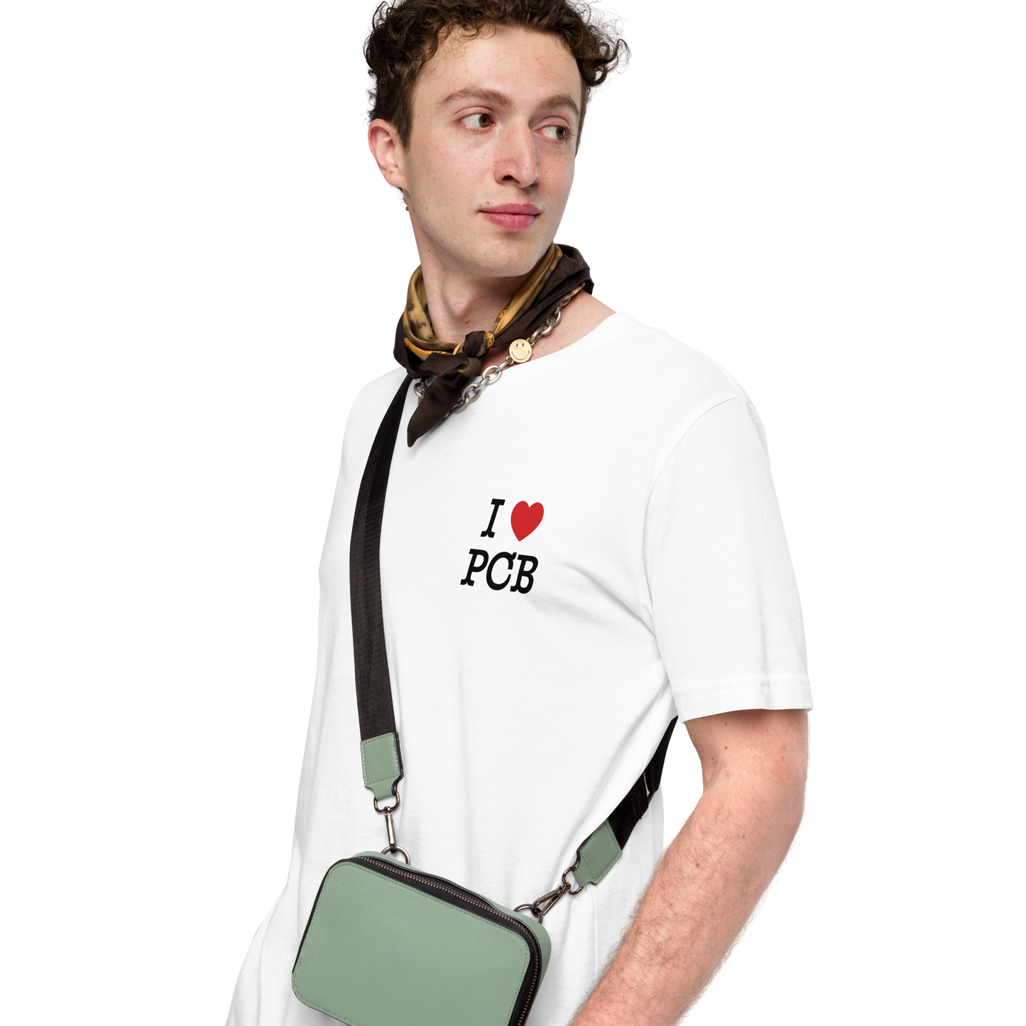 Skyline to Shoreline: I Love PCB Unisex Tee