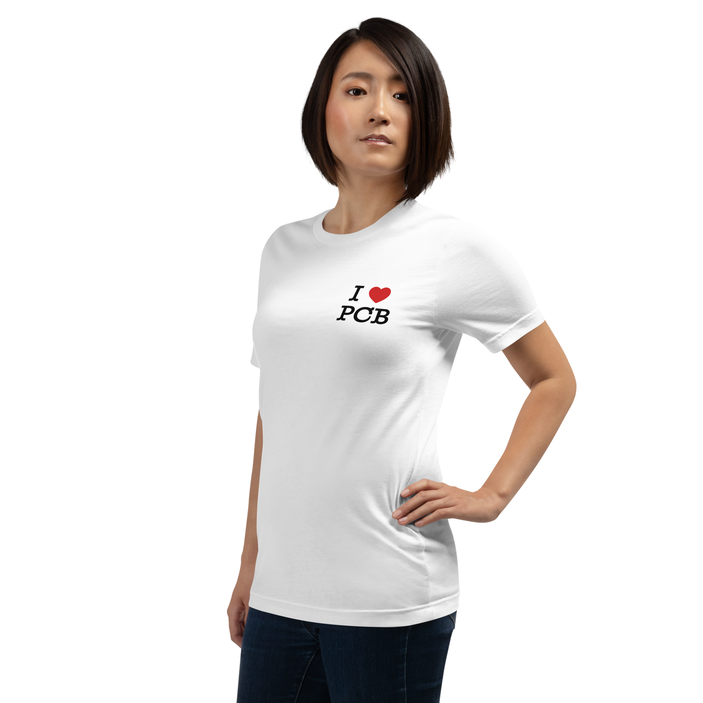 Skyline to Shoreline: I Love PCB Unisex Tee
