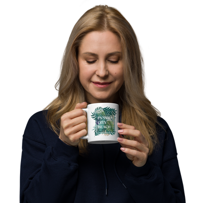 Tropical Canopy: Panama City Beach Glossy Mug