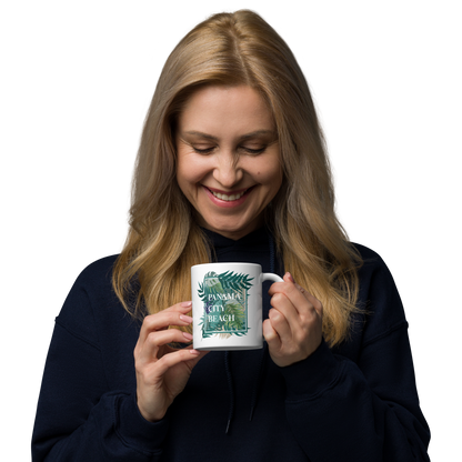 Tropical Canopy: Panama City Beach Glossy Mug