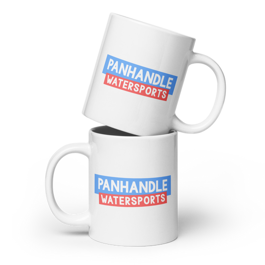 Panhandle Watersports White Glossy Mug