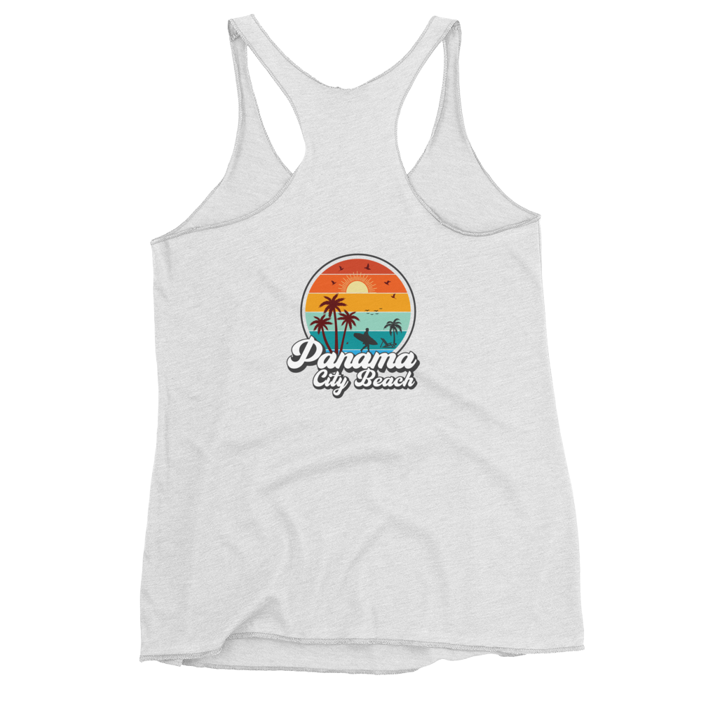 Horizon Glow: I Love PCB Women's Racerback Tank