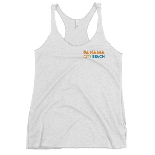 Panama City Beach Design Women's Racerback Tank